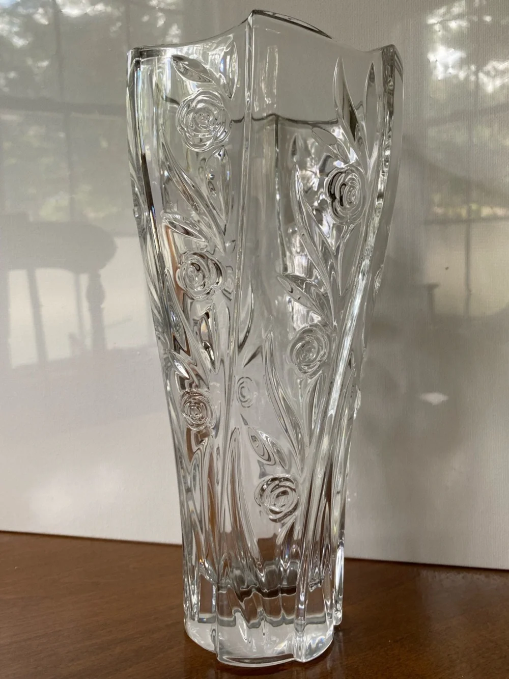 Waterford Crystal Rose Garden vase